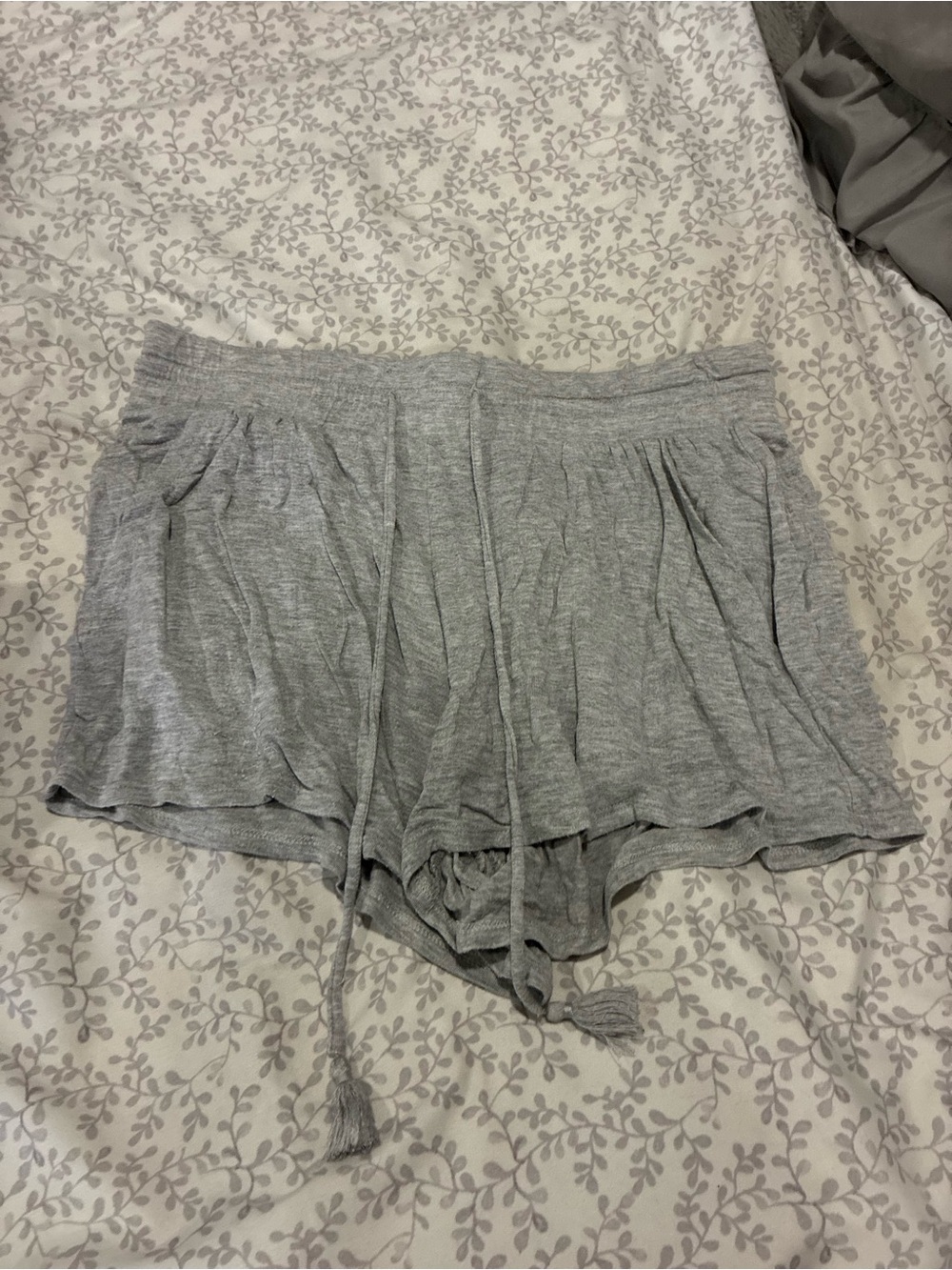 Women’s Gray Lounge Shorts
